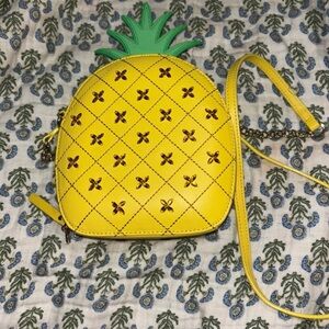 Kate Spade Pineapple Crossbody Bag in Yellow and Green